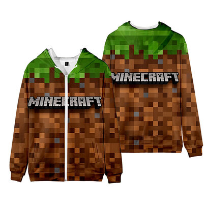 Be unstoppable with this Minecraft hoodie