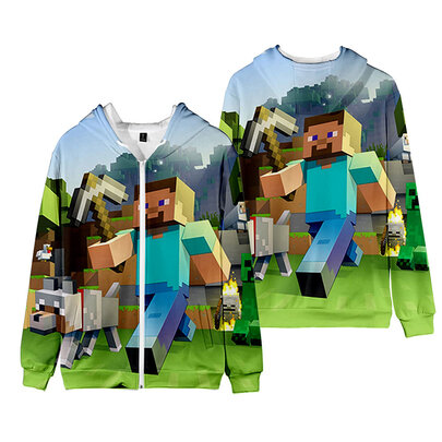 Zip Up Kids Sweatshirts  Childrens Gaming Apparel
