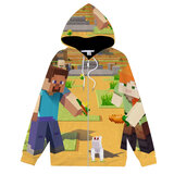 Minecraft Creeper Athletic Zip up Hoodie