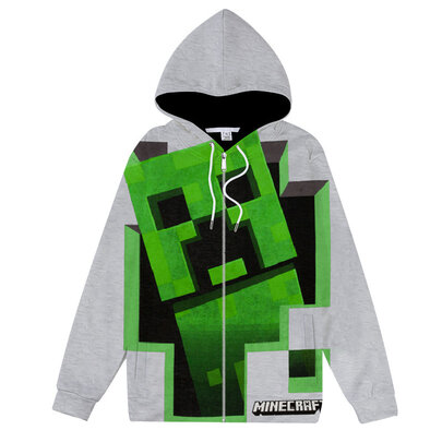 Minecraft Hoodie For Kids, 6-11y Unisex Creeper Printed sweatshirt