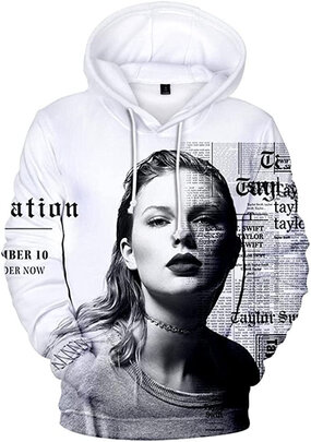 Taylor Swift Photos Name Print Hoodie Pullover Sweatshirt