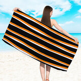 Microfiber towels are much more absorbent than traditional cotton towels. It's a surf towel, a camp towel, a gym towel and a packable towel.