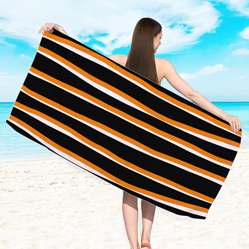 Microfiber towels are much more absorbent than traditional cotton towels. It's a surf towel, a camp towel, a gym towel and a packable towel.
