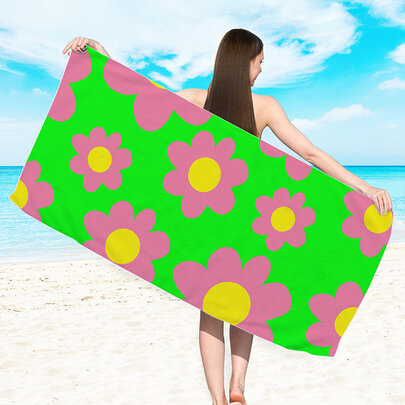 Our Microfiber Beach Towel is crafted with meticulous attention to detail. Made from skin-friendly materials, it offers a gentle touch suitable for all skin types. 