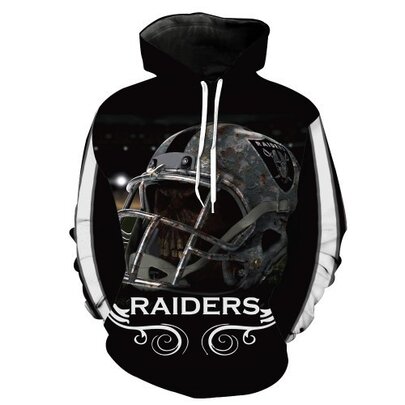 NFL Jersey Hoodie Las Vegas long sleeve drawstring sweatshirt for men and women 
