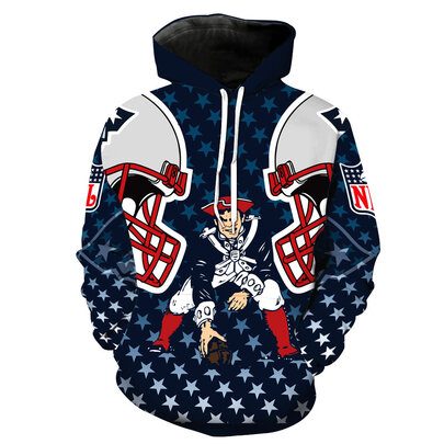 NJBW NFL Jersey Hoodie New England Patriots 