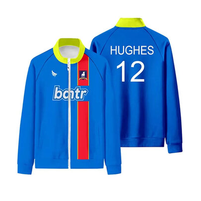 America TV Series Afc Richmond Merchandise number 12 Hughes jerseys from Ted Lasso
