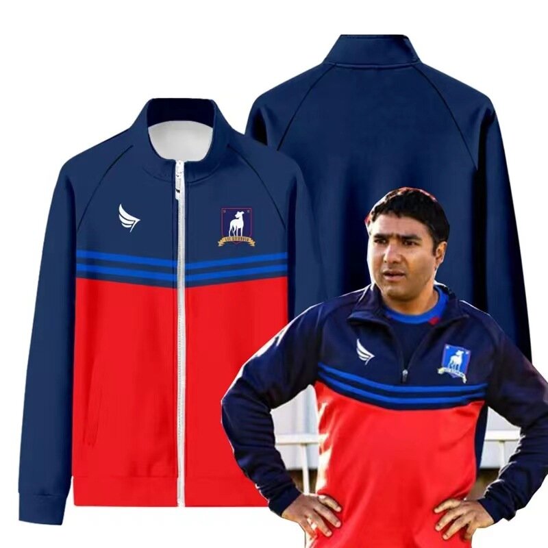 Ted Lasso Zipper Sweatshirt Passionate AFC Richmond Football Cosplay