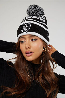 America National Football League Las Vegas Raiders Cuffed Knit Hat For Winter Autumn