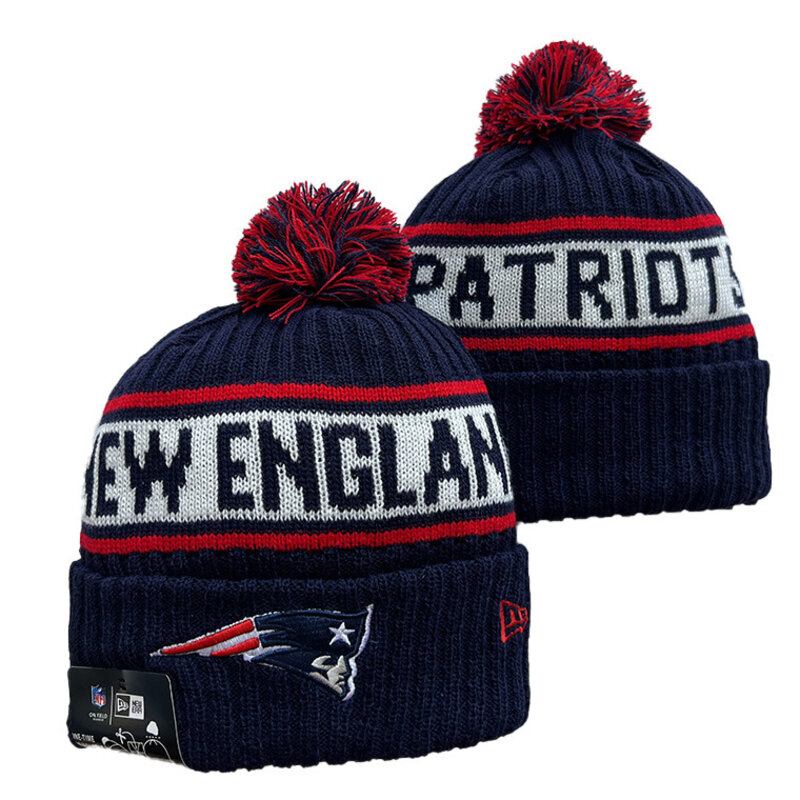 America National Football League New England Patriots Cuffed Knit Hat For Winter Autumn
