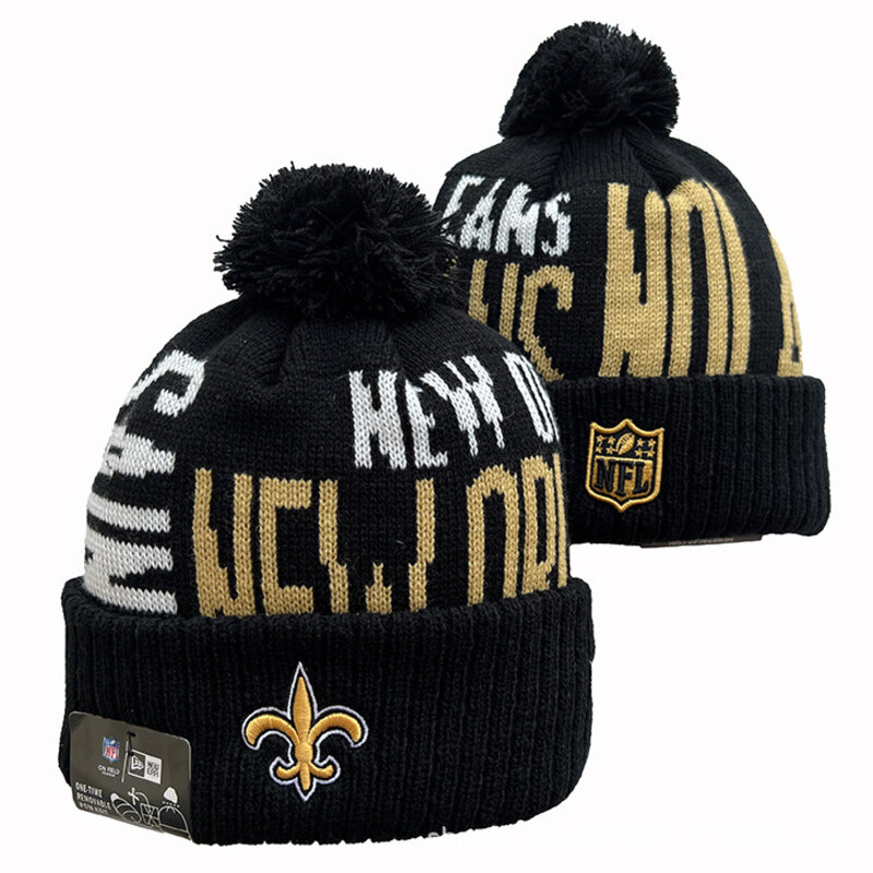 America National Football League New Orleans Saints Cuffed Knit Hat For Winter Autumn