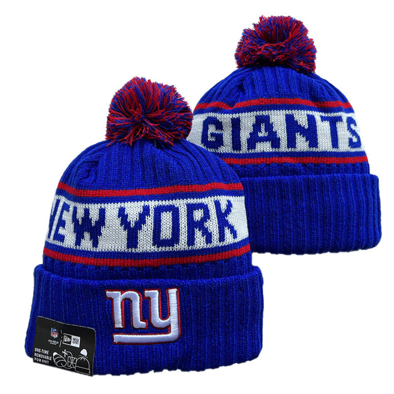 America National Football League New York Giants Cuffed Knit Hat For Winter Autumn