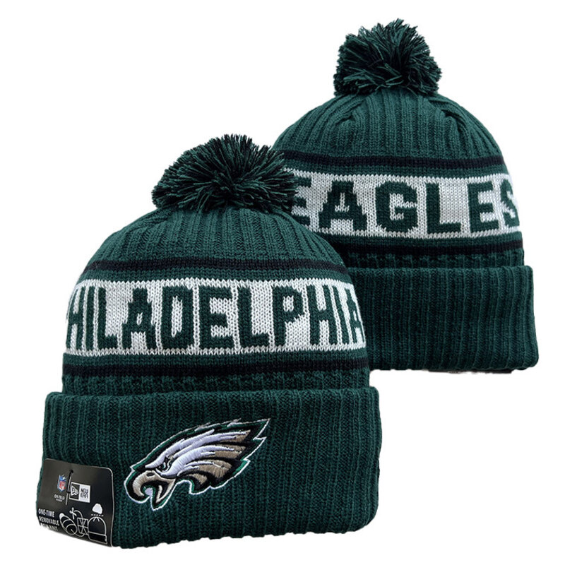America National Football League Philadelphia Eagles Cuffed Knit Hat For Winter Autumn