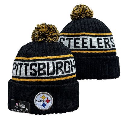 America National Football League Pittsburgh Steelers Cuffed Knit Hat For Winter Autumn