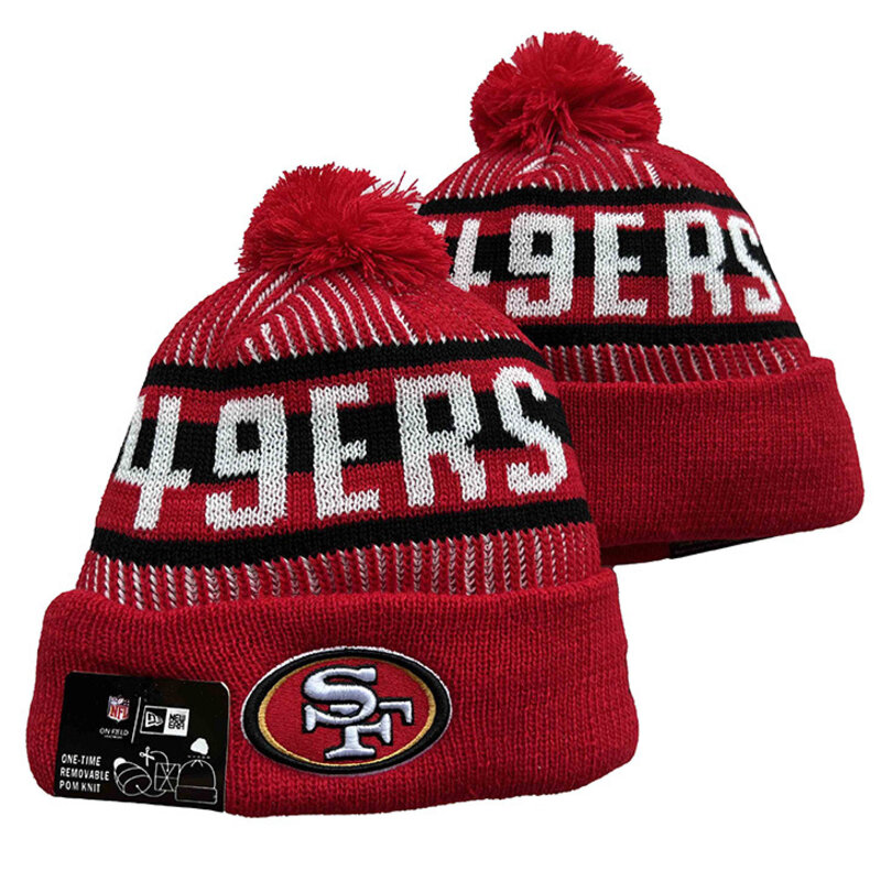 America National Football League San Francisco 49ers Cuffed Knit Hat For Winter Autumn