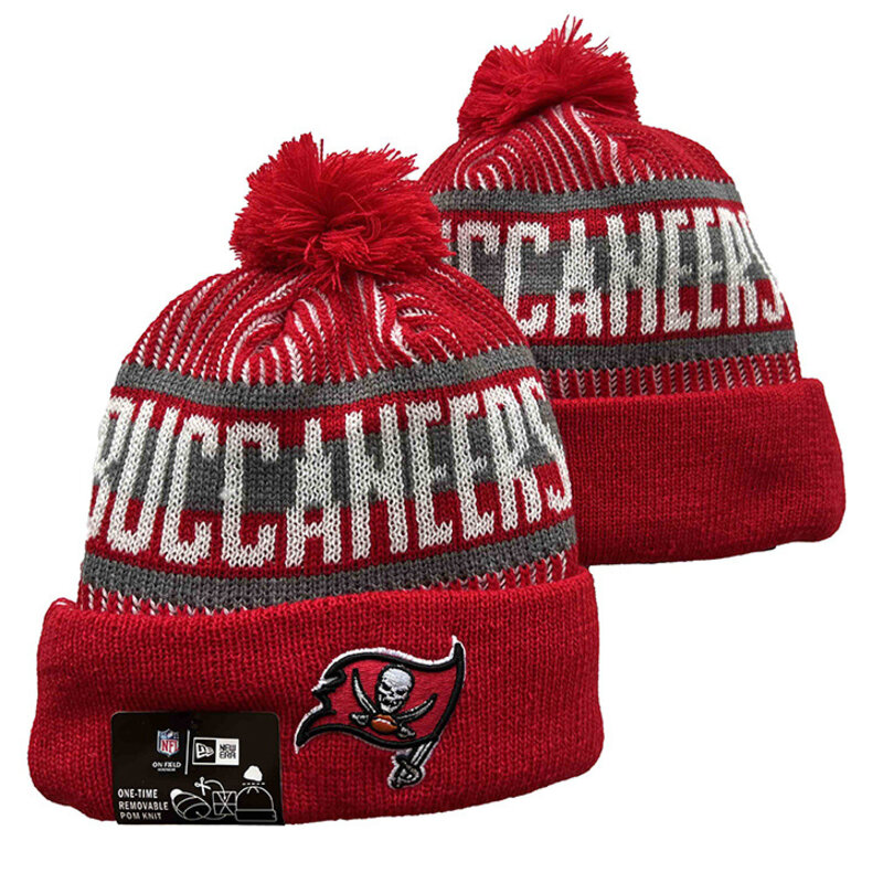 America National Football League Tampa Bay Buccaneers Cuffed Knit Hat For Winter Autumn