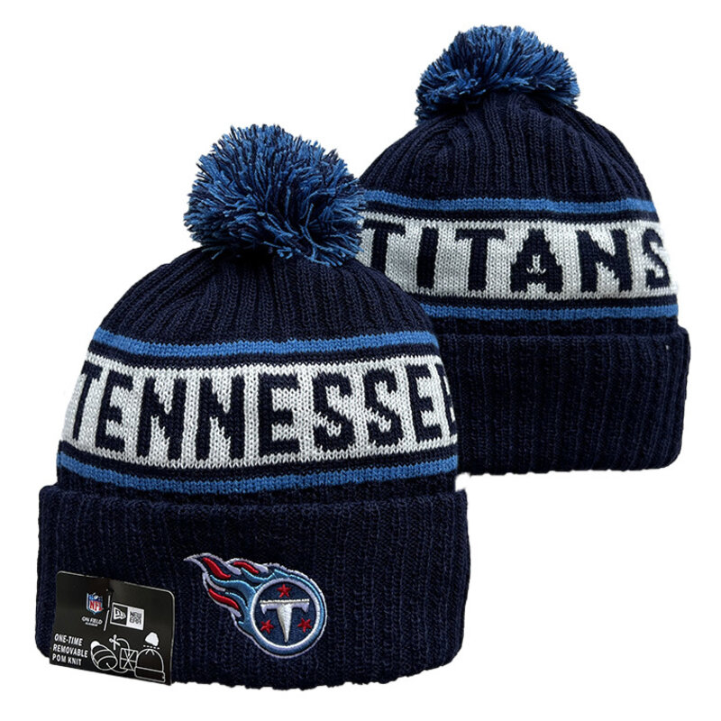 America National Football League Tennessee Titans Cuffed Knit Hat For Winter Autumn