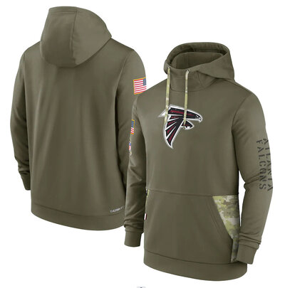 America National Football League NFL merchandise Atlanta Falcons drawstring pullover Hoodie Arm Green