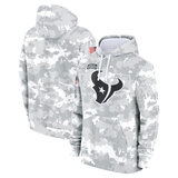 NFL Official licensed merchandise Houston Texans drawstring pullover Hoodie Camo Grey