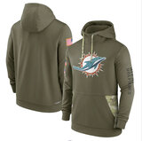 America National Football League NFL merchandise Miami Dolphins drawstring pullover Hoodie Arm Green