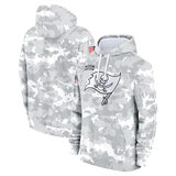 NFL Official licensed merchandise Tampa Bay Buccaneers drawstring pullover Hoodie Camo Grey