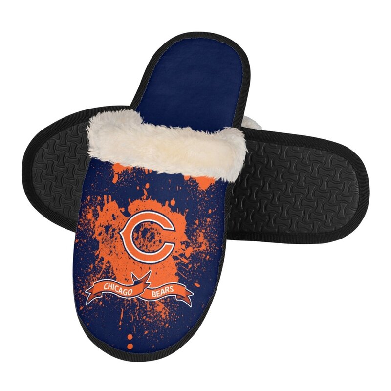 Best Winter Slipper NFL Team Logo Chicago Bears Slip On Slipper 