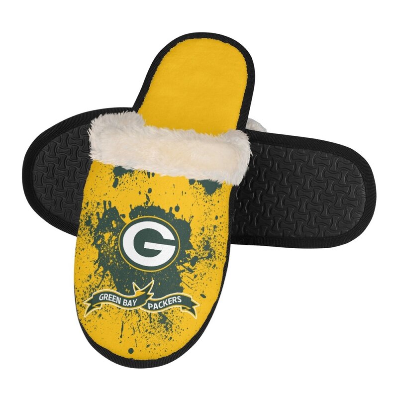 Best Winter Slipper NFL Green Bay Packers Slip On Slipper for NFL FANS