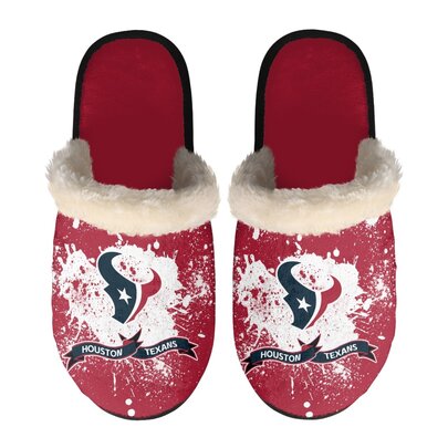 Best Winter Slipper NFL Team Logo Houston Texans Slip On Slipper 