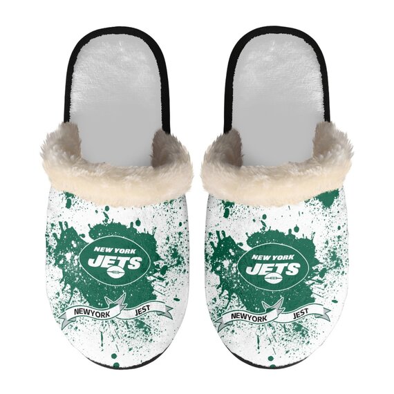 Best Winter Slipper NFL Team Logo New York Jets Slip On Slipper