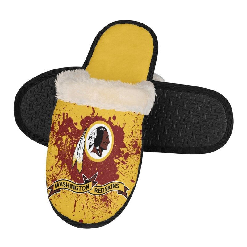 Best Winter Slipper NFL Team Logo Washington Redskins Slip On Slipper 