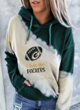 NFL Team logo NJBW NFL Jersey Green Bay Packers Heart shape Long sleeve 3d print pullover hoodie for ladies