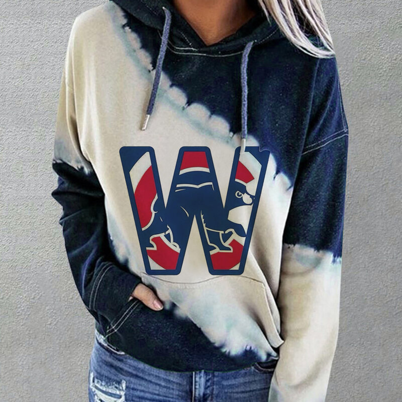 NFL Team logo NJBW NFL Jersey Washington Commanders Heart shape Long sleeve 3d print pullover hoodie for ladies