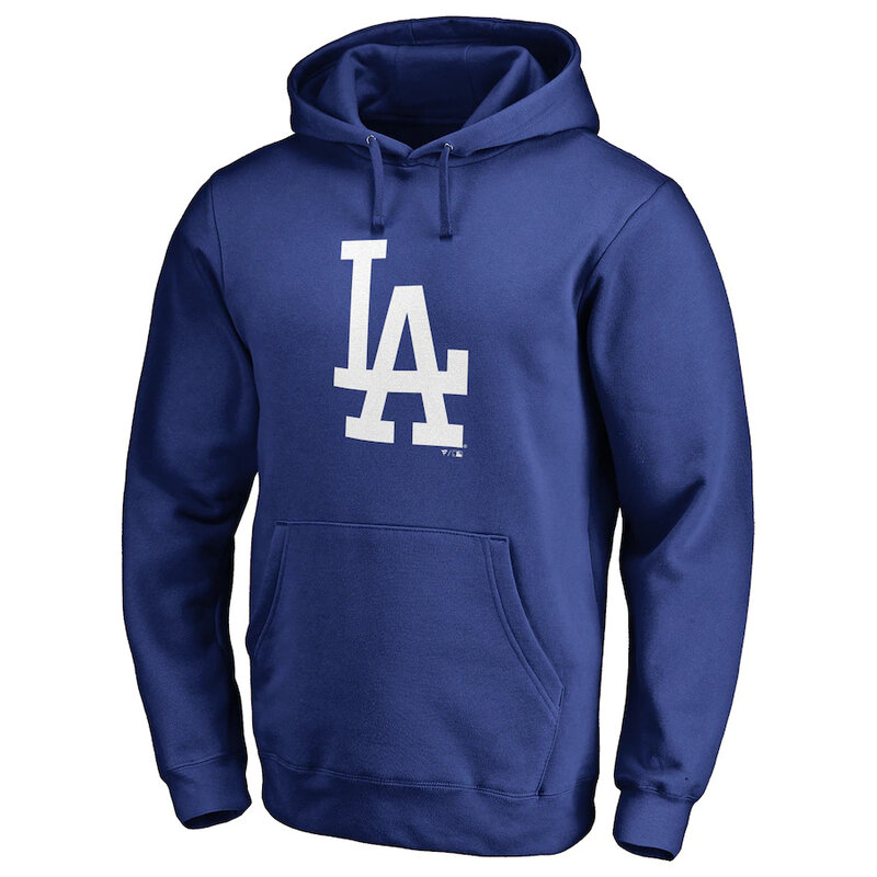 mlb team sweatshirts - MLB Los Angeles Dodgers Hooded Baseball Sweatshirt Blue
