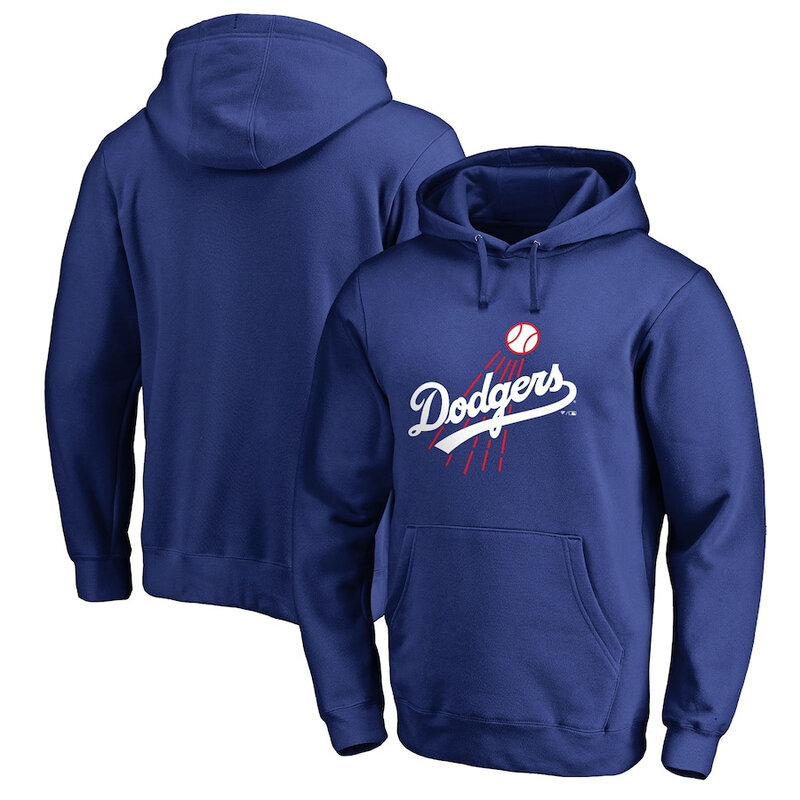 mlb team sweatshirts - MLB Los Angeles Dodgers Pullover Baseball Hoodie Blue
