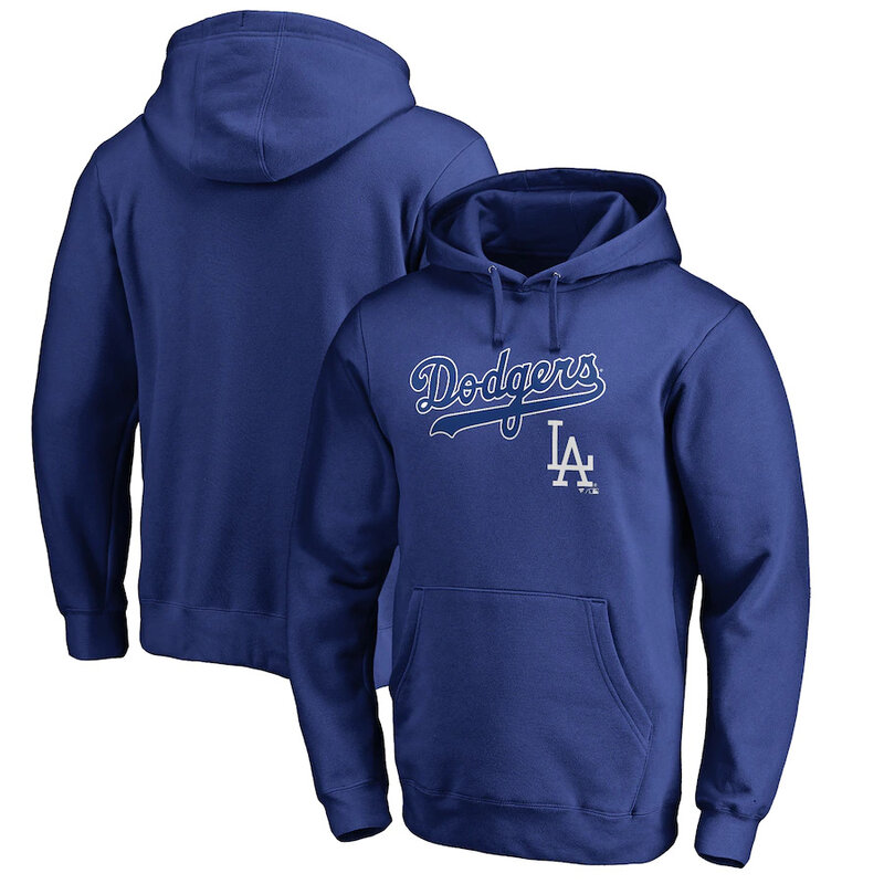 mlb team sweatshirts - MLB Los Angeles Dodgers Pullover Merchandise Hoodie Blue