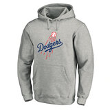 mlb team sweatshirts - MLB Los Angeles Dodgers Pullover Merchandise Hoodie Grey