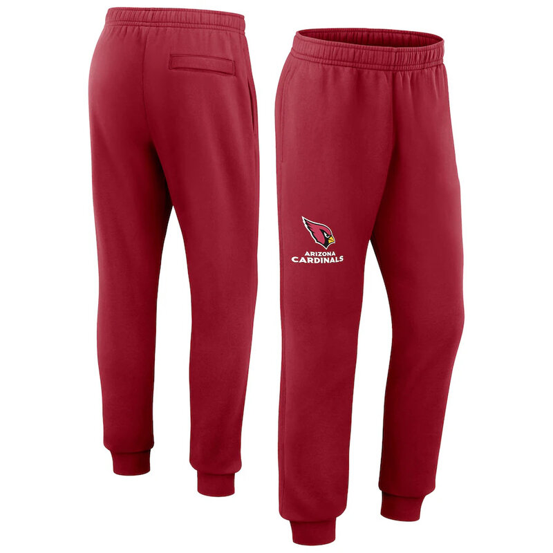 Classic NFL Arizona Cardinals Active Jogger Lounge Sweatpant With Elastic Waistband and cuffed ankle,Perfect for jogging, sports, exercise everyday use
