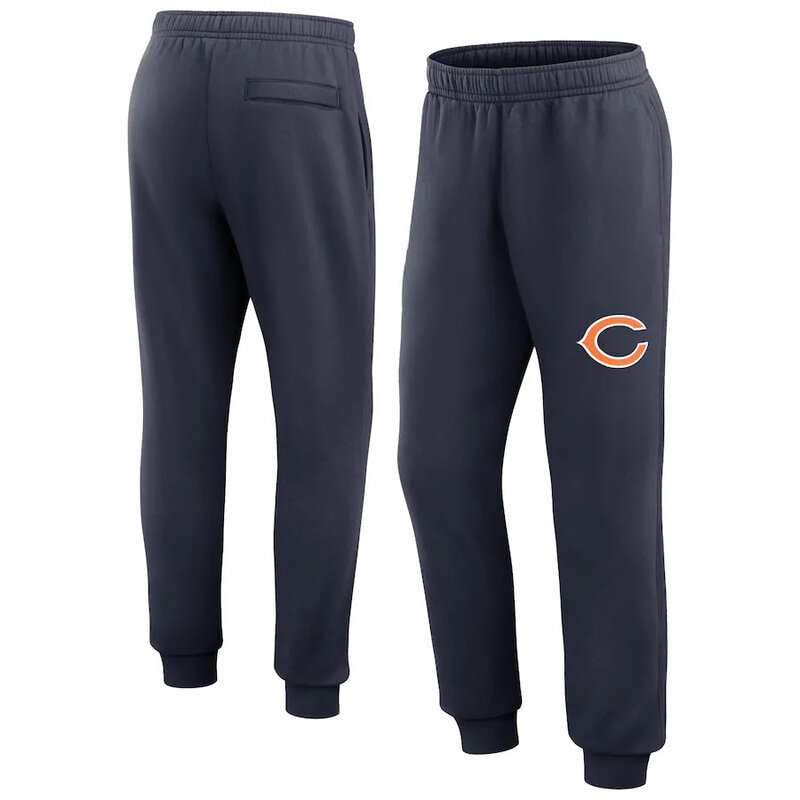 Classic NFL Chicago Bears Active Jogger Lounge Sweatpant With Elastic Waistband and cuffed ankle,Perfect for jogging, sports, exercise everyday use
