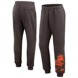 Classic NFL Cleveland Browns Active Jogger Lounge Sweatpant With Elastic Waistband and cuffed ankle,Perfect for jogging, sports, exercise everyday use