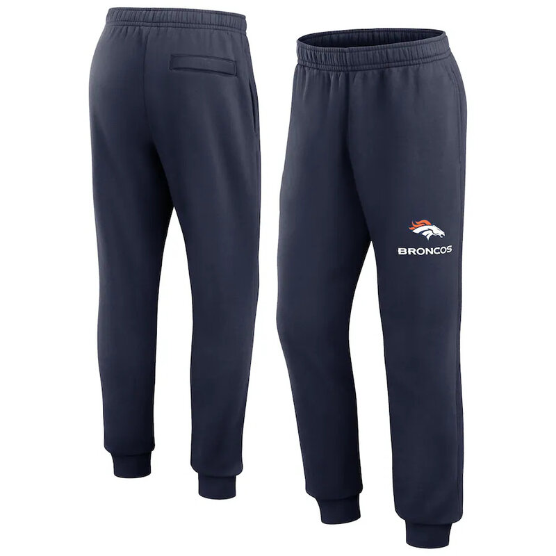 Classic NFL Denver Broncos Active Jogger Lounge Sweatpant With Elastic Waistband and cuffed ankle,Perfect for jogging, sports, exercise everyday use