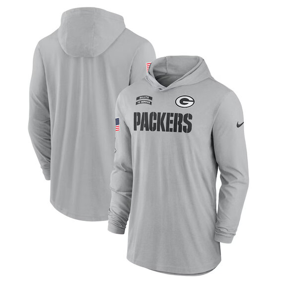 Mens Classic NFL Green Bay Packers quick try long sleeve Hoodie Shirt For Summer autumn