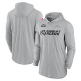 Mens Classic NFL Los Angeles Chargers quick try long sleeve Hoodie Shirt For Summer autumn