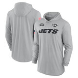 Mens Classic NFL New York Jets quick try long sleeve Hoodie Shirt For Summer autumn