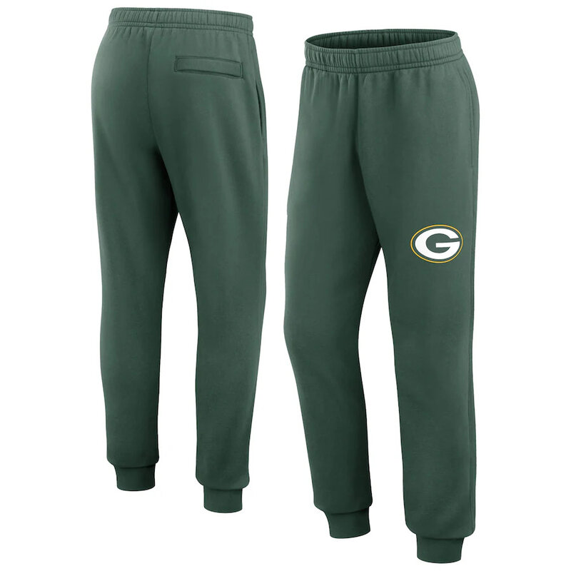 Classic NFL Green Bay Packers Active Jogger Lounge Sweatpant With Elastic Waistband and cuffed ankle,Perfect for jogging, sports, exercise everyday use
