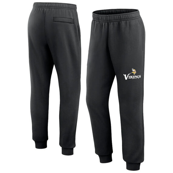 Classic NFL Minnesota Vikings Active Jogger Lounge Sweatpant With Elastic Waistband and cuffed ankle,Perfect for jogging, sports, exercise everyday use