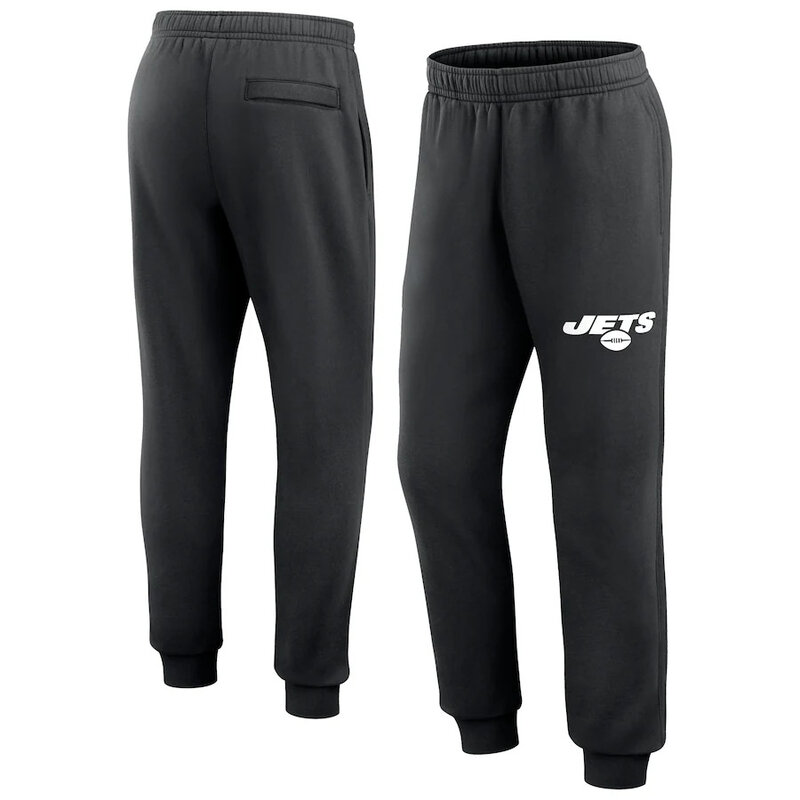 Classic NFL New York Jets Active Jogger Lounge Sweatpant With Elastic Waistband and cuffed ankle,Perfect for jogging, sports, exercise everyday use
