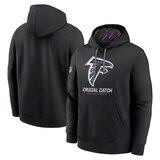 classic NFL fan gear Atlanta Falcons team logo 3D print pullover hoodie kangaroo pouch
