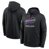 classic NFL fan gear Buffalo Bills team logo 3D print pullover hoodie kangaroo pouch