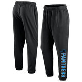 Mens Classic NFL Team Carolina Panthers Active Jogger Team Sweatpant With Elastic Waistband and cuffed ankle,Perfect for sports and daily activities