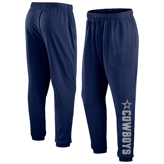 Mens Classic NFL Team Dallas Cowboys Active Jogger Team Sweatpant With Elastic Waistband and cuffed ankle,Perfect for sports and daily activities